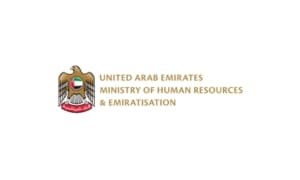 United Arab Emirates Ministry of Human Resources and Emiratisation Logo
