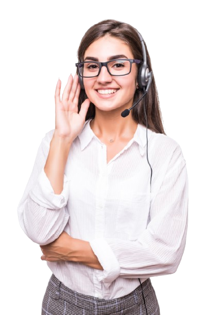 pretty smiling woman transperent glasses removebg preview